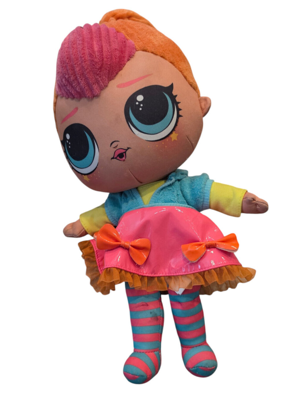 16-inch L.O.L. Surprise Neon Q.T. huggable plush doll Stuffed animal